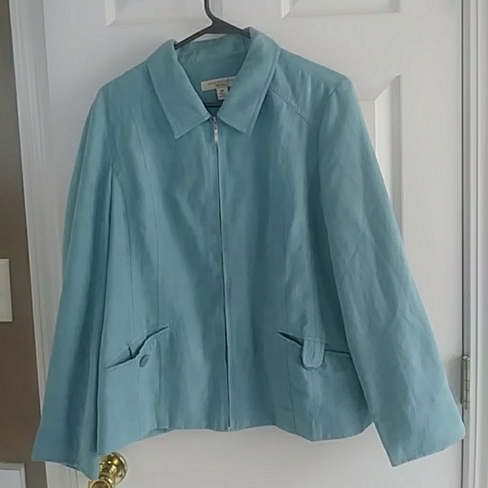 light blue sports jacket